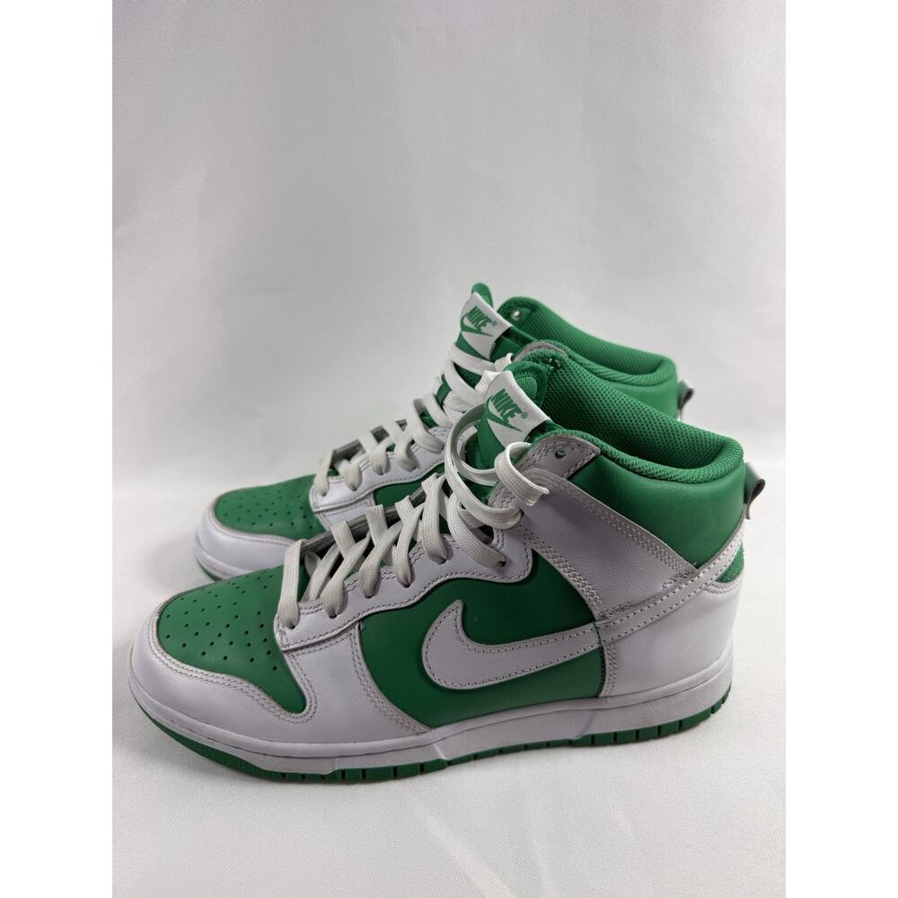 Size 9 - Nike Dunk High White Stadium Green